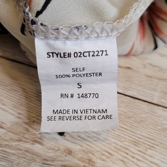 Sienna Sky Smocked Ivory Floral Top | Smocked Top | Sienna Sky Top - Picture 13 of 14